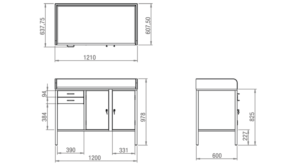 Mesa para vestir bebés - Ref.ª 10.ME.1872