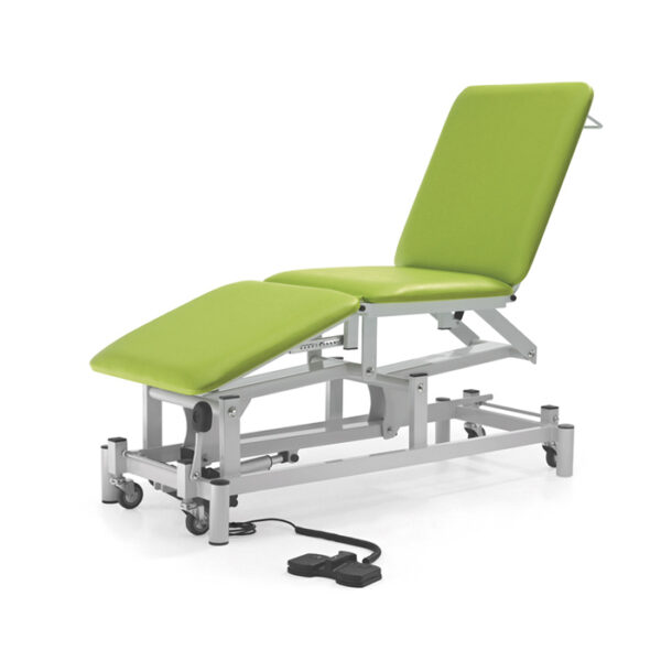 Marquesa/Divã elétrico tripartido, pint. c/ rodas 185x60 cm - Ref.ª 10.DV.1655