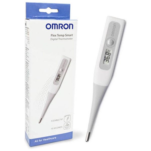 Termómetro digital com ponta flexível