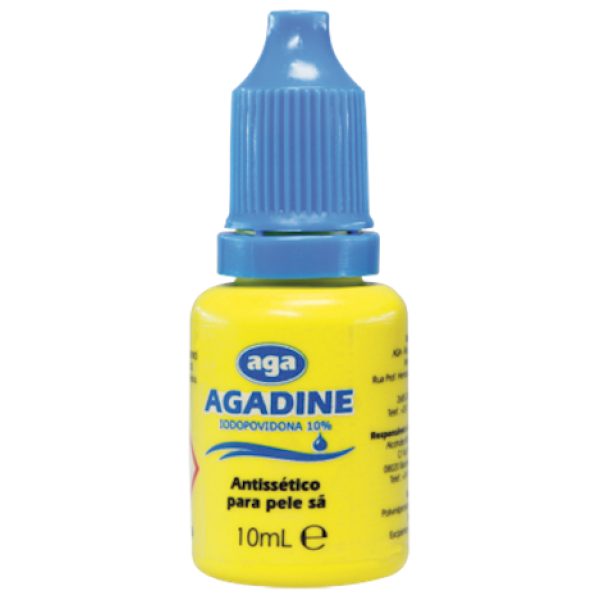 Iodopovidona dérmica com rolha 10 ml