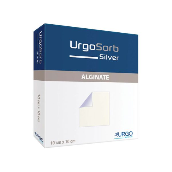 Penso de alginato de cálcio com prata Urgosorb Silver