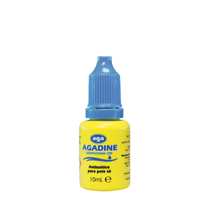 Iodopovidona dérmica com rolha 10 ml