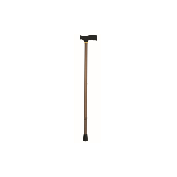 Bengala de alumínio extensível castanho - Ref.ª 954